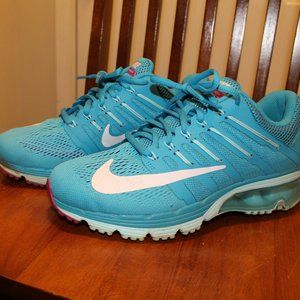 Blue White Pink Nike AirMax Women Size 7.5